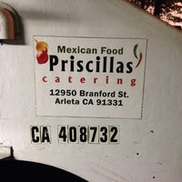 Photo taken at Priscilla&amp;#39;s Mexican Food Taco Truck by Dee L. on 11/9/2013