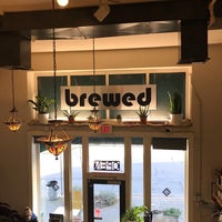รูปภาพถ่ายที่ Brewed Cafe and Pub โดย Courtney M. เมื่อ 2/28/2019