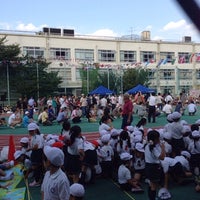 Photo taken at Ochiai Daini Elementary School by moppy on 10/12/2013