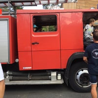 Photo taken at Freiwillige Feuerwehr Rauchfangswerder by Mama H. on 8/18/2018