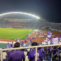 Photo taken at EDION Stadium Hiroshima by Yoshiaki I. on 9/16/2023