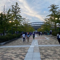 Photo taken at EDION Stadium Hiroshima by Yoshiaki I. on 9/16/2023