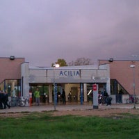 Photo taken at Acilia (Roma-Lido) by Laura V. on 10/29/2012