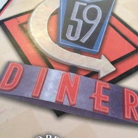 Photo taken at 59 Diner by Hannah T. on 10/31/2012