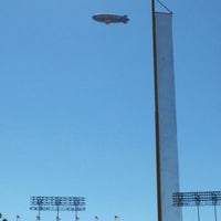 Photo taken at Right Field Foul Pole by Sean C. on 8/24/2013
