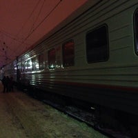 Photo taken at Поезд №071/072 «Белогорье» Белгород - Москва by Максим Г. on 1/10/2015