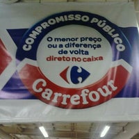 Photo taken at Carrefour by Aline L. on 3/2/2013