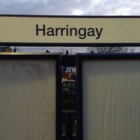Photo taken at Harringay Railway Station (HGY) by Kent V. on 12/21/2012