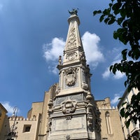 Photo taken at Piazza San Domenico Maggiore by Izalete M. on 8/30/2022