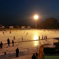 Photo taken at Стадион Нефтяник by Иван Л. on 1/30/2013