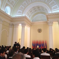 Photo taken at Administration of the President | ՀՀ Նախագահի աշխատակազմ by Narek N. on 8/27/2013