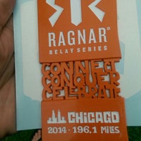 Photo taken at Ragnar Finish Line by Jessica H. on 6/7/2014