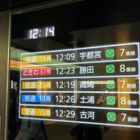 Photo taken at JR Platforms 7-8 by あずにゃん 王. on 2/12/2024