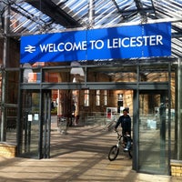 Photo taken at Leicester Railway Station (LEI) by Chris H. on 4/28/2013