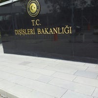 Photo taken at T.C. Dışişleri Bakanlığı by selçuk on 10/4/2012