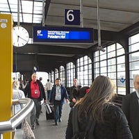 Photo taken at Gleis 5/6 (S-Bahn) by Tatsiana B. on 9/19/2012