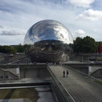 Photo taken at La Géode by Cats On Saturn on 8/18/2019