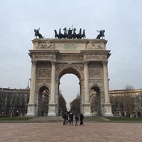 Photo taken at Arco della Pace by Cats On Saturn on 12/29/2016