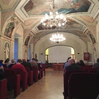 Photo taken at Aula Profesního domu by Jirka H. on 10/20/2016