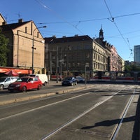 Photo taken at Otakarova (tram) by Jirka H. on 6/23/2016