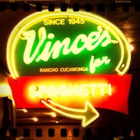 Photo taken at Vince&amp;#39;s Spaghetti by Steph P. on 12/16/2012