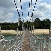 Photo taken at Palawan Beach Rope Bridge by James Z. on 3/15/2024