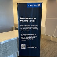 Photo taken at United Airlines Check-in by James Z. on 5/15/2021