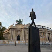 Photo taken at Statue de Charles de Gaulle by James Z. on 10/29/2022