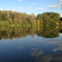 Photo taken at Тарелочкин пруд by Nastya on 9/17/2012