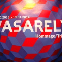 Photo taken at Expo Vasarely by Ambre on 1/19/2014