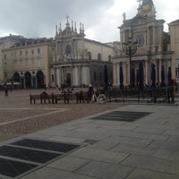 Photo taken at Piazza San Carlo by Andrea R. on 4/27/2013