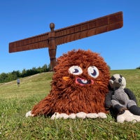 Photo taken at Angel of the North by Laura D. on 6/15/2023
