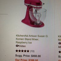 KitchenAid Artisan Susan G. Komen Stand Mixer, Raspberry Ice, Williams-Sonoma