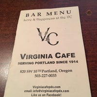 Das Foto wurde bei Virginia Cafe von eryn v. am 5/27/2018 aufgenommen