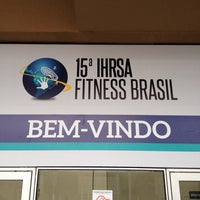 Photo taken at 15° IHRSA Fitness Brasil by Marcelo C. on 8/30/2014