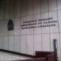 Photo taken at Embassy of Canada by Branko N. on 12/28/2012