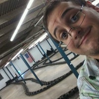 Photo taken at The Pit Indoor Kart Racing by Marc جو ٤. on 8/23/2016
