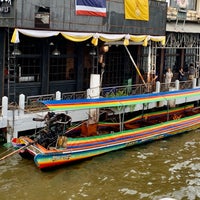 Photo taken at ท่าเรือพระอาทิตย์ (Phra Arthit Pier) N13 by Petr K. on 1/19/2020