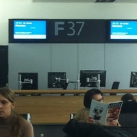 Photo taken at Gate F37 by Stefano G. on 12/12/2012