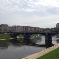 Foto scattata a Žvėryno tiltas | Žvėrynas bridge da Александр К. il 5/7/2013