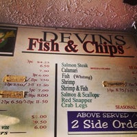 Photo taken at Devin&amp;#39;s Fish &amp;amp; Chips by Rafael on 7/15/2013