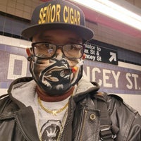 Photo taken at MTA Subway - Delancey St/Essex St (F/J/M/Z) by Señor C. on 4/25/2024