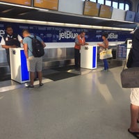 Photo taken at jetBlue Ticket Counter by Vincent N. on 8/19/2017