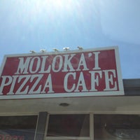 Photo taken at Molokai Pizza Cafe by Marcy F. on 4/28/2013