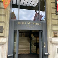 Photo taken at Hôtel Métropole Genève by Abdulrahman.Ali on 8/24/2021