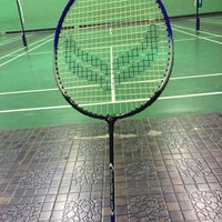 Photo taken at NuanChan Badminton Court by MEAW on 9/3/2017
