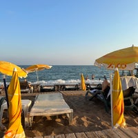 Photo taken at L&amp;#39;Arena Beach by Güney S. on 8/23/2023