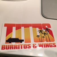 Photo taken at Tito&amp;#39;s Burritos &amp;amp; Wings by Patrick on 10/2/2016