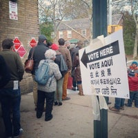 Photo taken at Voting at Queen of Angels by Dave M. on 11/6/2012