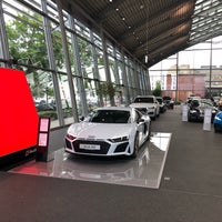 Photo taken at Audi Zentrum Berlin Charlottenburg by Gokhan on 5/25/2019